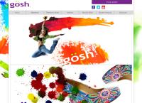 Sitio web de Tecnología en La Moda, S.a. de C.v. Gosh