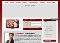 Sitio web de Grupo Maas, S.A. de C.V