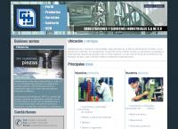 Sitio web de Habilitaciones y Servicios Industriales, S.A. de C.V