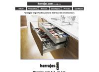 Sitio web de Herrajes.com S.a. de C.v