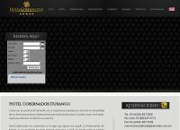 Sitio web de Hotel Gobernador SA de CV