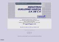 Sitio web de Industrias Guillermo García, S.a. de C.v