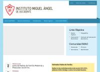 Sitio web de Instituto Miguel Angel de Occidente