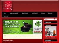 Sitio web de Ingeniería y Mantenimiento Integral para Maquinaria Pesada, S.A. de C.V. INMAQ