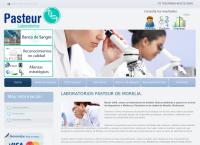 Sitio web de Laboratorios Pasteur