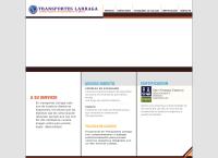 Sitio web de Transportes Lárraga, S.a. de C.v