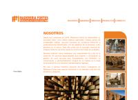 Sitio web de Maderería Fortes, S.a. de C.v