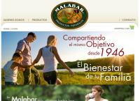 Sitio web de Malabar Productos Naturales, S.a. de C.v