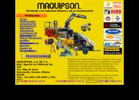 Sitio web de Maquipson, S.a. de C.v
