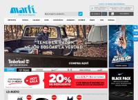 Sitio web de Marti