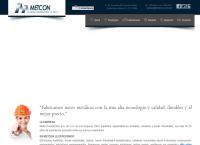 Sitio web de Metcon del Norte, S.A. de C.V. Metal Construction