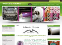 Sitio web de Industrias Miromex, S.A. de C.V