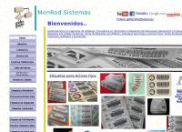 Sitio web de Monrod Sistemas