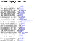 Sitio web de Mudanzas Galga