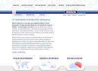 Sitio web de Munck Crane Systems  S.A. de C.V.