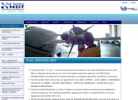 Sitio web de Full Service NDT, S.A. de C.V
