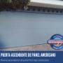 Puerta Ascendente de Panel Liso Tipo Americano