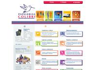 Sitio web de Papelerias Colibrí S. de R.l. de C.v