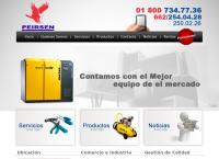 Sitio web de Peirsen Grúas Industriales