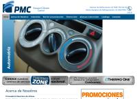 Sitio web de Proveedora Mexicana de Climas, S.A. de C.V. PMC