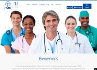 Sitio web de Proveedora de Material Quirúrgico, S.A. de C.V. PMQ