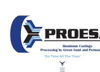 Sitio web de Produccion y Especialidades en Aluminio, S.A. de C. V. PROESA