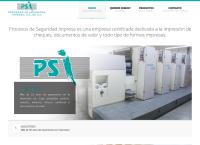 Sitio web de Procesos De Seguridad Impresa SA De CV