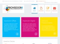 Sitio web de Proveedora de Servicios Gráficos Del Norte, S.a. de C.v