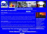 Sitio web de Reactimex, S.a. de C.v