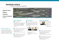 Sitio web de Productos Hitech de Monterrey, SA de Cv