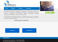 Sitio web de Ríos Representaciones Internacionales, S.A. de C.V. RRISA