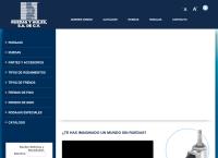 Sitio web de Ruedas y Hules, S.a. de C.v