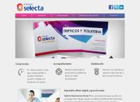 Sitio web de Selecta Impresores, S. A. de C.v
