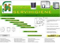 Sitio web de Servi Higiene, S.A. de C.V. Servihigiene