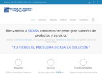 Sitio web de Servicios de Ingeniería y Confort Ambiental, S.A. de C.V. Sicasa