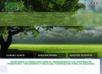 Sitio web de Sistemas Integrales en el Manejo de Residuos Industriales, S. de R.L. Simari
