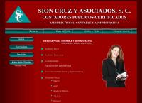 Sitio web de Despacho Sion Cruz y Asociados S.c.