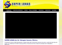 Sitio web de Super Lonas