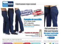 Sitio web de Tecnodenim, S.a. de C.v