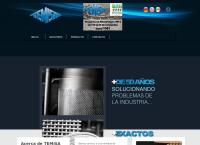 Sitio web de Telas Metálicas Industriales, S.A. TEMISA