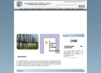 Sitio web de Transformadores y Control, S.A. de C.V. TYCSA