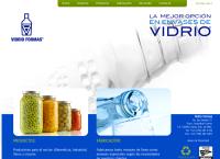 Sitio web de Vidrio Formas, S.a. de C.v