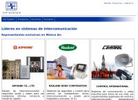 Sitio web de VIP System, S.A. de C.V