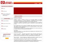 Sitio web de Refractarios Zedmex, S.a