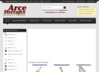 Sitio web de Arce Herrajes