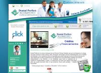 Sitio web de DENTAL PERFECT -Sucursal RIVERA