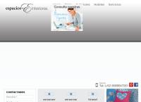 Sitio web de Espacios e Interiores, SA de Cv