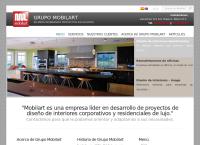 Sitio web de Grupo Mobilart