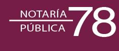 Notaria Pública 78