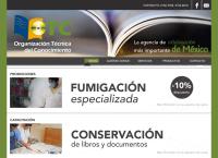 Sitio web de Organizacion Técnica Del Conocimiento SA de Cv
